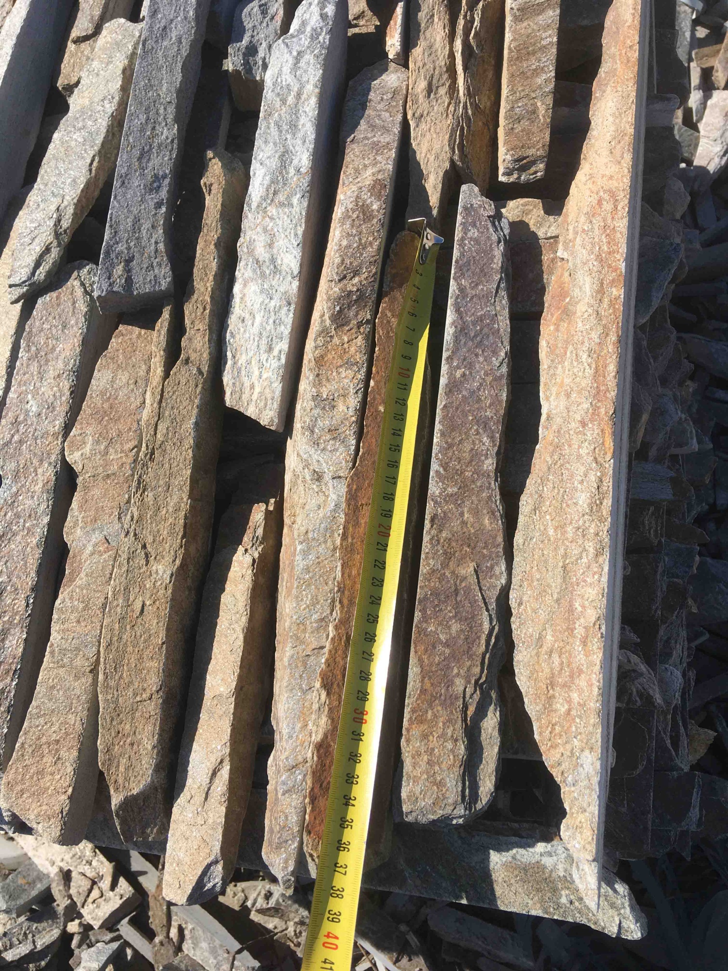 Горбушка златолит мультиколор для облицовки купить в Краснодарском крае