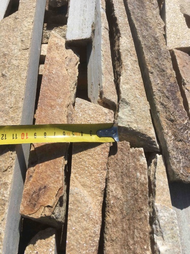 Горбушка златолит золотистый для облицовки купить в Краснодарском крае