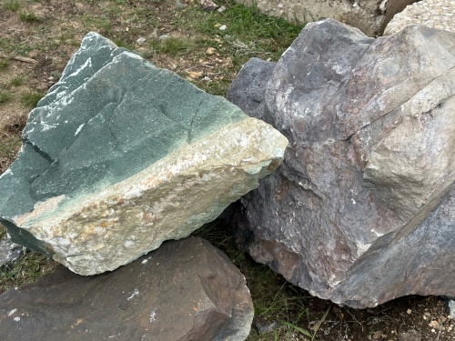 Камни для ландшафтного дизайна зелёные 10-60 килограмм купить в Краснодарском крае