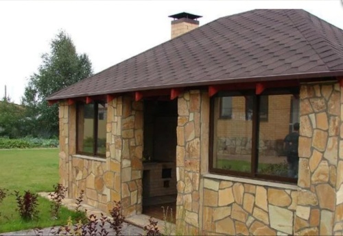 Плитняк златолит жёлтый для фасада 1,5-3 см купить в Краснодарском крае