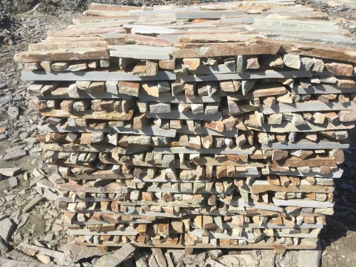 Горбушка златолит золотистый для облицовки купить в Краснодарском крае