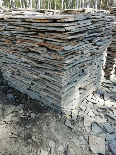 Плитняк златолит Уральский для цоколя, отмостки купить в Краснодарском крае