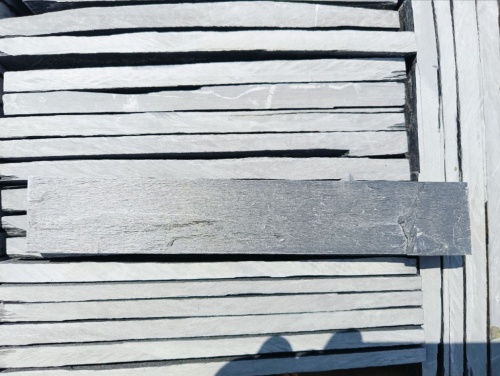 Плитка чёрная из натурального камня фасадная 30 см * 5 см, толщина 7 мм -30 мм купить в Краснодарском крае