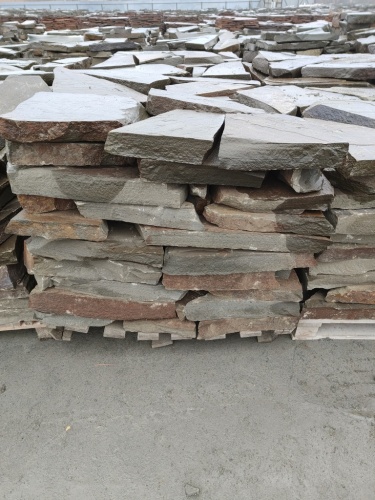 Плитняк песчаник серо-зелёный для мощения 60-65 мм купить в Краснодарском крае